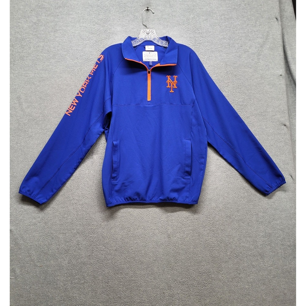 New York Mets‎ Men Jacket S Blue Logo Embroidery GII Genuine Merchandise